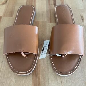 NWT Madewell The Boardwalk Post sandal sz 6.5